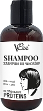 Shampoo for Colored Hair - VCee Restorative Shampoo With Proteins For Coloured Hair — photo N7