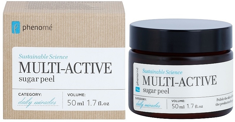 Sugar Facial Peeling - Phenome Multi Active Sugar Peel — photo N4