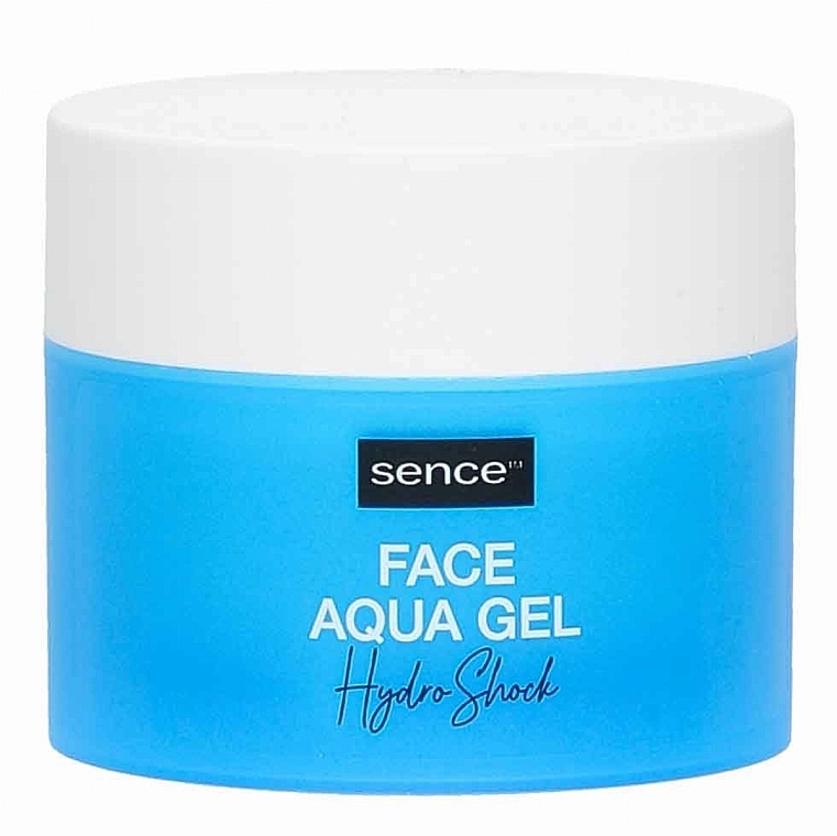 Moisturizing Face Gel - Sence Face Aqua Gel Hydro Shock  — photo N1