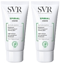 Fragrances, Perfumes, Cosmetics Set - SVR Spirial Cream (deo/cr/2x50ml)