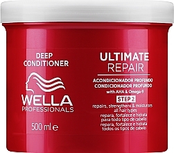 Conditioner for All Hair Types - Wella Professionals Ultimate Repair Deep Conditioner With AHA & Omega-9 — photo N14