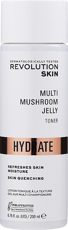 Facial Tonic - Revolution Skincare Multi Mushroom Jelly Toner Hydrate — photo N1