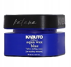 Ultra-Styled Hair Wax - Kabuto Katana Aqua Wax Blue Ultra Styling — photo N1