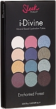 Fragrances, Perfumes, Cosmetics Eyeshadow Palette - Sleek MakeUP i-Divine Mineral Based Eyeshadow Palette Enchanted Forest