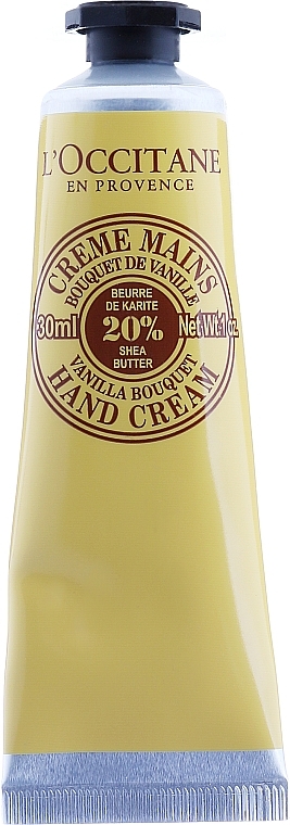 Hand Cream - L'occitane Hand Cream Shea Butter Vanilla — photo N1