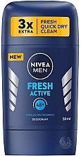 Fragrances, Perfumes, Cosmetics Antiperspirant Stick - Nivea Men Fresh Active Longlasting Freshness Deodorant