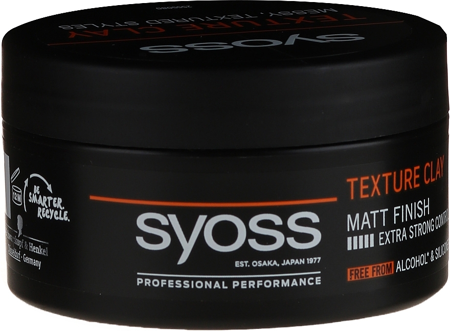 Texturizing Hair Clay - Syoss Texture Clay — photo N5