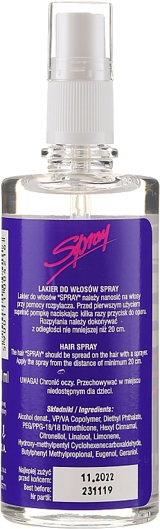 Hair Spray - Synteza Spray Hair — photo N2