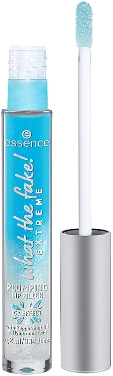 Plumping Lip Gloss - Essence What The Fake! Extreme Plumping Lip Filler Ice Effect — photo N3