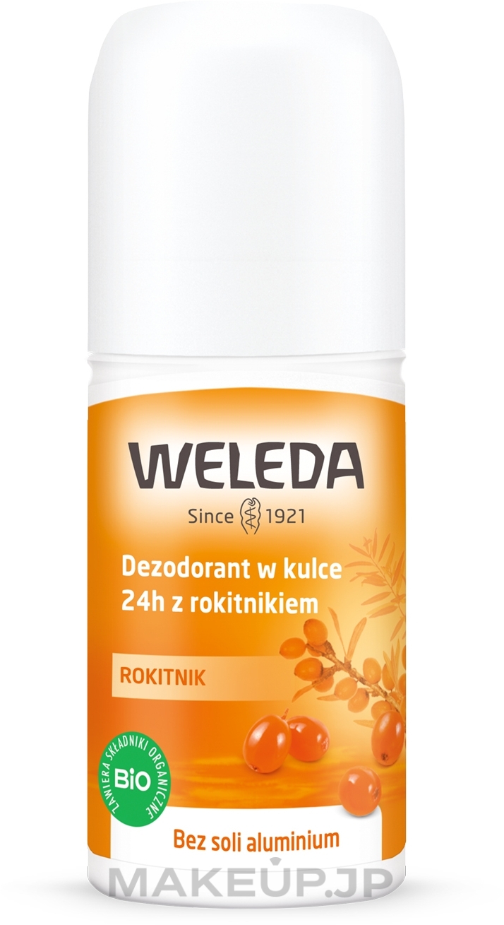 Roll-On Deodorant "Sea Buckthorn" - Weleda 24h Sanddorn Deodorant Roll-On — photo 50 ml