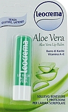 Fragrances, Perfumes, Cosmetics Aloe Vera Lip Balm - Leocrema Aloe Vera Lip Balm