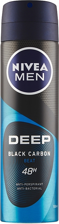 Deodorant - Nivea Men Deep Black Carbon — photo N1