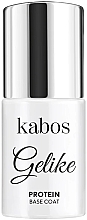 Fragrances, Perfumes, Cosmetics Hybrid Base Coat - Kabos GeLike Protein Base Coat