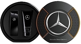 Fragrances, Perfumes, Cosmetics Mercedes-Benz Mercedes-Benz Club Black - Set (edt/100 ml + sh/gel/100 ml)