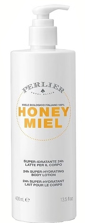 Moisturizing Body Lotion - Perlier Honey Miel 24H Super-Hydrating Body Lotion — photo N1