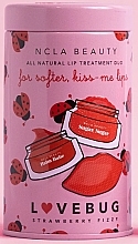 Fragrances, Perfumes, Cosmetics Set - NCLA Beauty Lovebug Lip Care Value Set (lip/scr/15ml + lip/balm/10ml + lip scr/1pc)