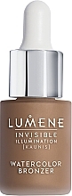 Fragrances, Perfumes, Cosmetics Bronzer Fluid - Lumene Invisible Illumination Watercolor Bronzer