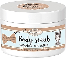 Fragrances, Perfumes, Cosmetics Body Scrub with Shea Butter and Coffee - Nacomi Natural Body Scrub Refreshing Iced Cofee