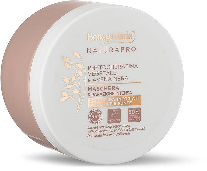 Hair Mask - Bottega Verde Naturapro Intense Repairing Action Mask — photo N1