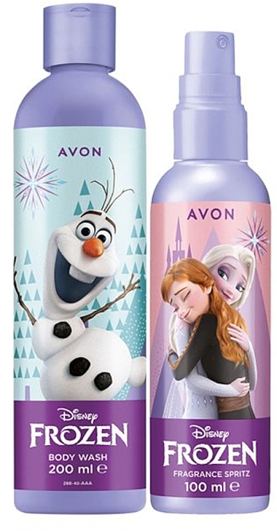 Avon Disney Frozen - Set (spray/100 ml + b/wash/200 ml) — photo N1