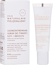 Concentrated Face, Neck & Decollete Serum - Ziaja Naturalnie Pielegnujemy Serum — photo N2