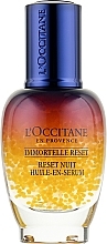 Fragrances, Perfumes, Cosmetics Night Face Elixir - L'Occitane Immortelle Overnight Reset Oil-In-Serum (sample)