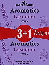 Fragrances, Perfumes, Cosmetics Lavender Perfumed Soap - Papoutsanis Aromatics Lavender