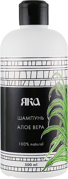 Strengthening Aloe Vera Shampoo - YAKA — photo N1