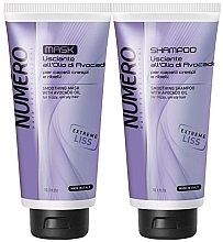 Set - Brelil Numero Smoothing (shm/300ml + mask/300ml) — photo N1