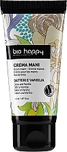 Fragrances, Perfumes, Cosmetics Dates and Vanilla Hand Cream - Bio Happy Hand Cream