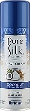 Fragrances, Perfumes, Cosmetics Shaving Foam "Coconut & Oat Flour" - Barbasol Pure Silk