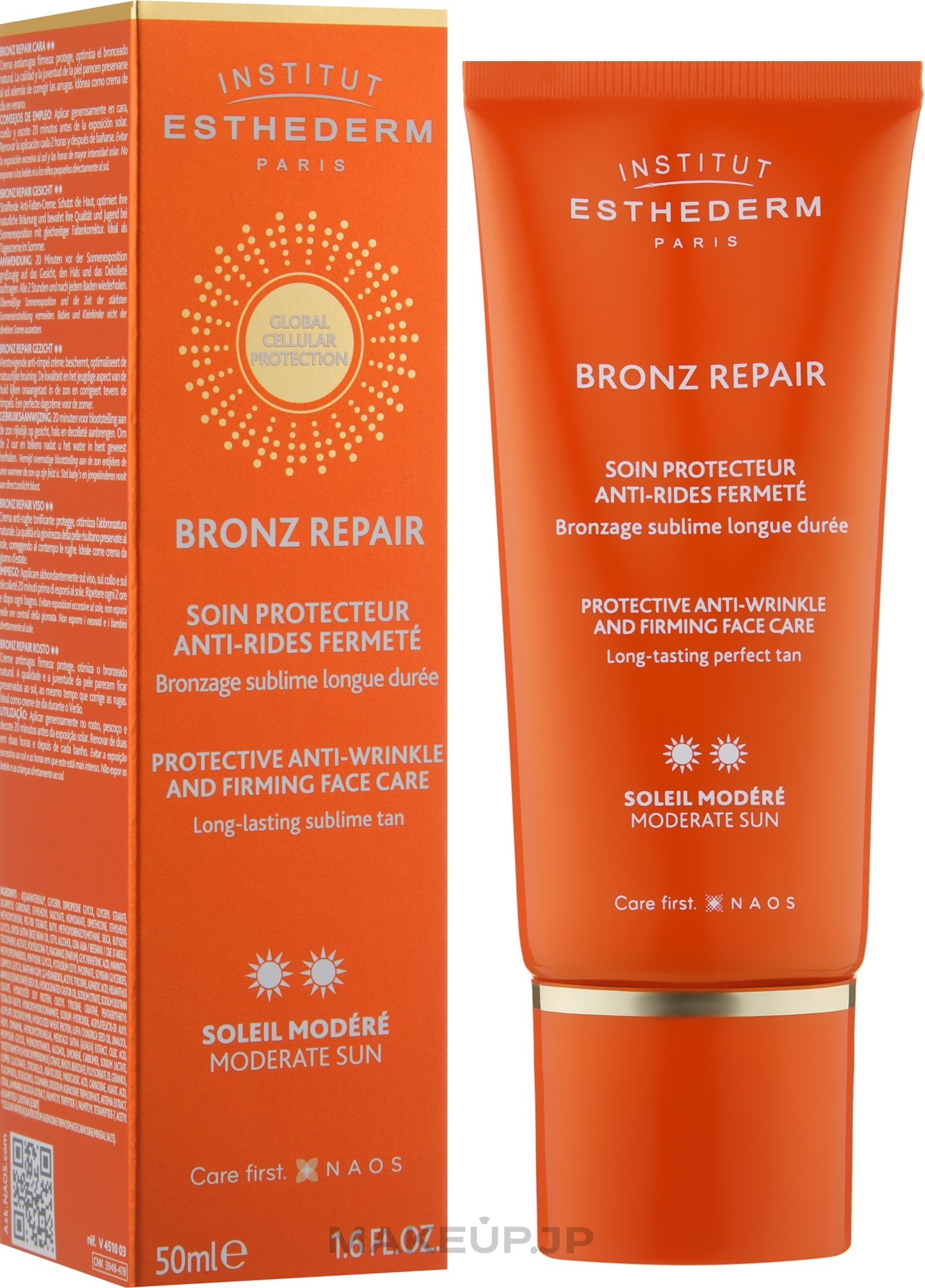 Nourishing Tanning Cream - Institut Esthederm Bronz Repair** Anti – Wrinkle Tanning Cream — photo 50 ml