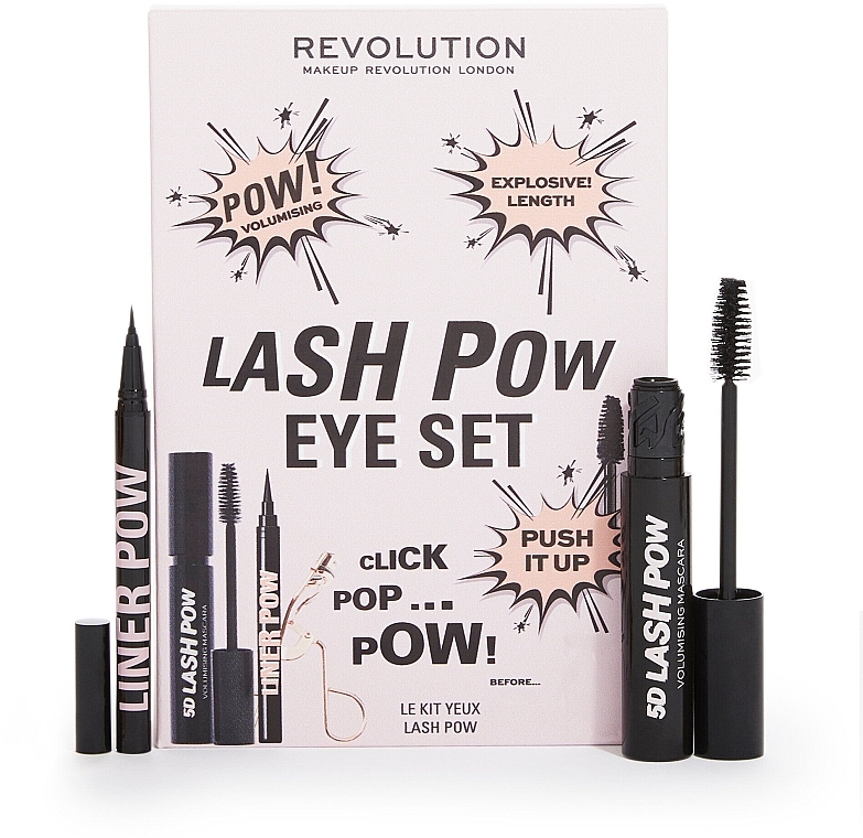 Makeup Revolution Lash Pow Eye Duo Gift Set - Set — photo N1