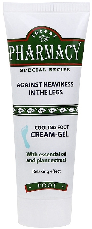 Cooling Foot Cream Gel - Forest Pharmacy Cooling Foot Cream-Gel — photo N1