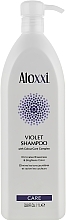 Purple Anti-Yellow Shampoo - Aloxxi Violet Shampoo — photo N3