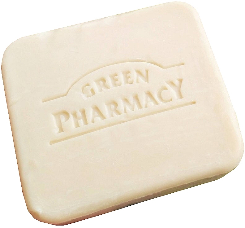 Blue Iris & Almond Oil Solid Soap - Green Pharmacy — photo N3