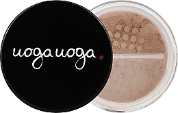 Natural Loose Powder - Uoga Uoga Natural Foundation Powder with Amber SPF 15 — photo N1