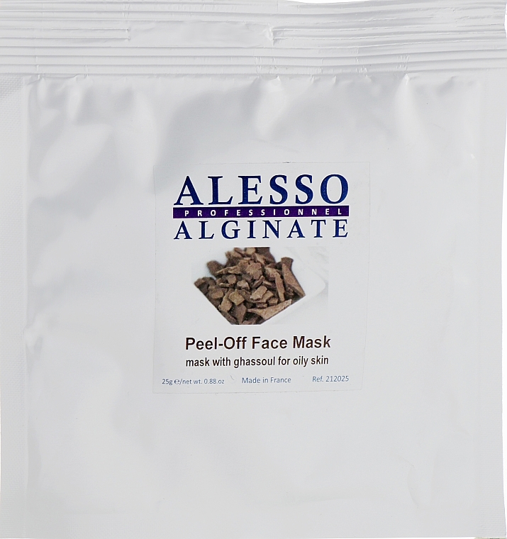 Alginate Face Mask with Ghassoul Clay - Alesso Professionnel Alginate Peel-Off Face Mask With Ghassoul For Oily Skin — photo N1