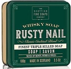 Fragrances, Perfumes, Cosmetics Soap "Rusty Nail" - Scottish Fine Soaps Rusty Nail Sports Soap In A Tin