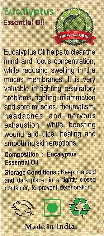 Essential Oil "Eucalyptus" - Sattva Ayurveda Eucalyptus Essential Oil — photo N3