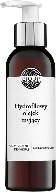 Hydrophilic Face Cleansing Oil - Bioup Hydrophilic Facial Cleansing Oil Delicate Lemon — photo N2