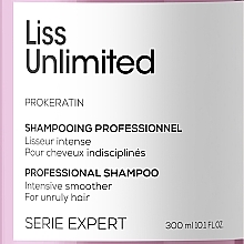 Keratin Dry & Unruly Hair Shampoo - L'Oreal Professionnel Liss Unlimited Prokeratin Shampoo — photo N3