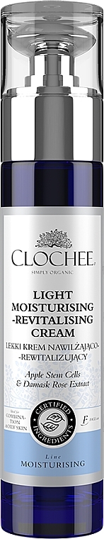 Light Moisturizing Cream - Clochee Light Moisturising-Revitalising Cream — photo N1