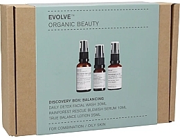 Fragrances, Perfumes, Cosmetics Set - Evolve Organic Beauty (detox/30ml + serum/10ml + lotion/25ml