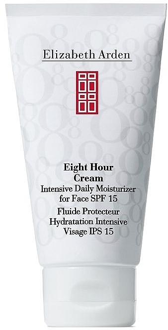 Sun Protective & Moisturizing Face Cream - Elizabeth Arden Eight Hour Intensive Daily Moisturizer for Face SPF 15 — photo N1