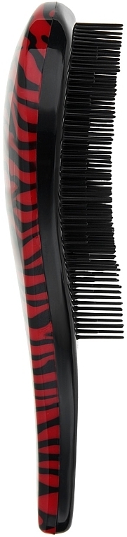 Vented Hair Styling Brush, CR-4228C, black-red - Christian — photo N3