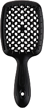 Fragrances, Perfumes, Cosmetics Hairbrush, black - Janeke Superbrush Small