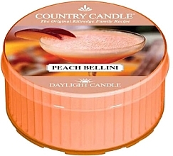 Tea Light Candle - Country Candle Peach Bellini Daylight — photo N1