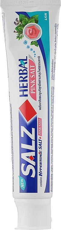 Toothpaste with pink Himalayan salt - Lion Salz Herbal — photo N4
