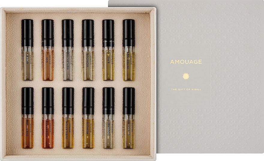 Amouage Womens Deluxe Discovery Box - Set (edp/12x2ml) — photo N4